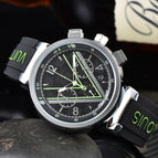 Negro / Verde – Caja plateada