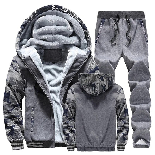 Conjunto de Sudadera de Lana para Hombre Frost Peak