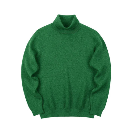 Suéter Masculino Tejido Cuello Alto