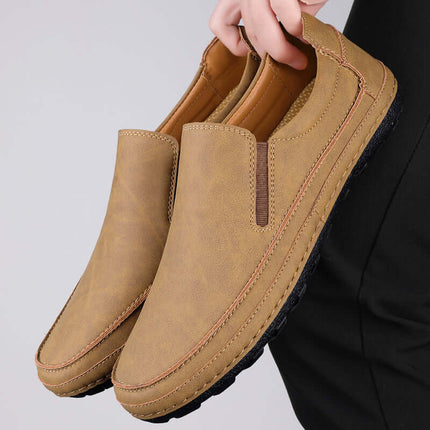 Mocasines Alvero de cuero genuino