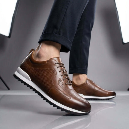 Zapatillas de piel Lucano
