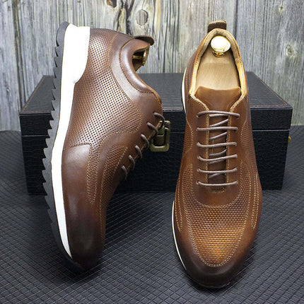 Zapatillas de piel Lucano