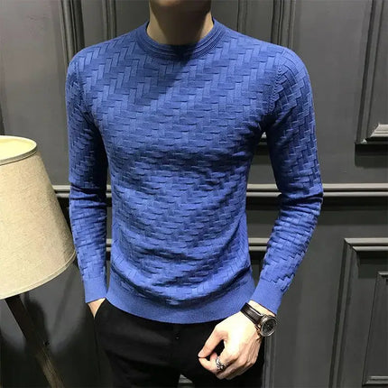 Suéter tejido de hombre - Tejido suave y transpirable