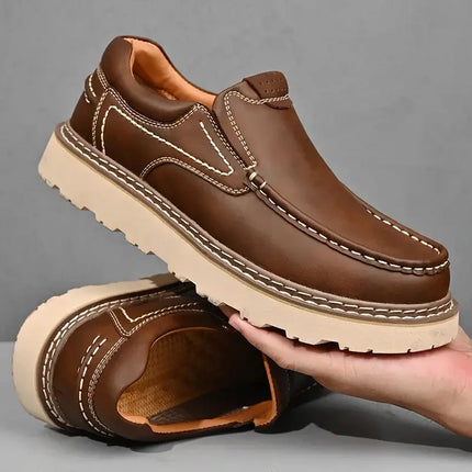Mocasines de cuero Monza