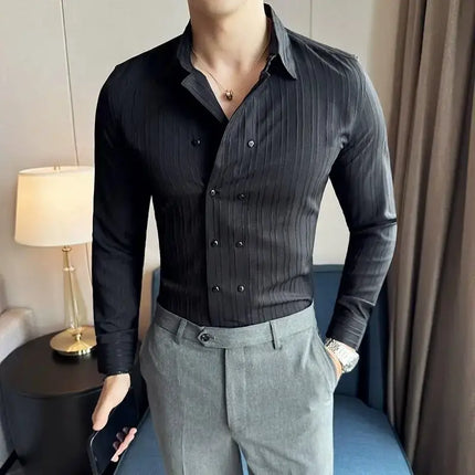 Camisa Oxford a rayas