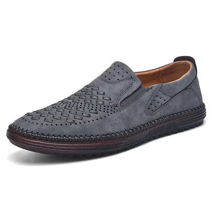 Mocasines de piel auténtica Roma